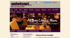 Desktop Screenshot of andwhynotworld.com